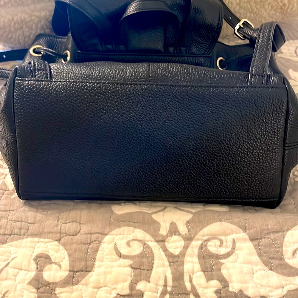 ‼️‼️SOLD‼️‼️Kate Spade black leather backpack ♠️ - Picture 11 of 11